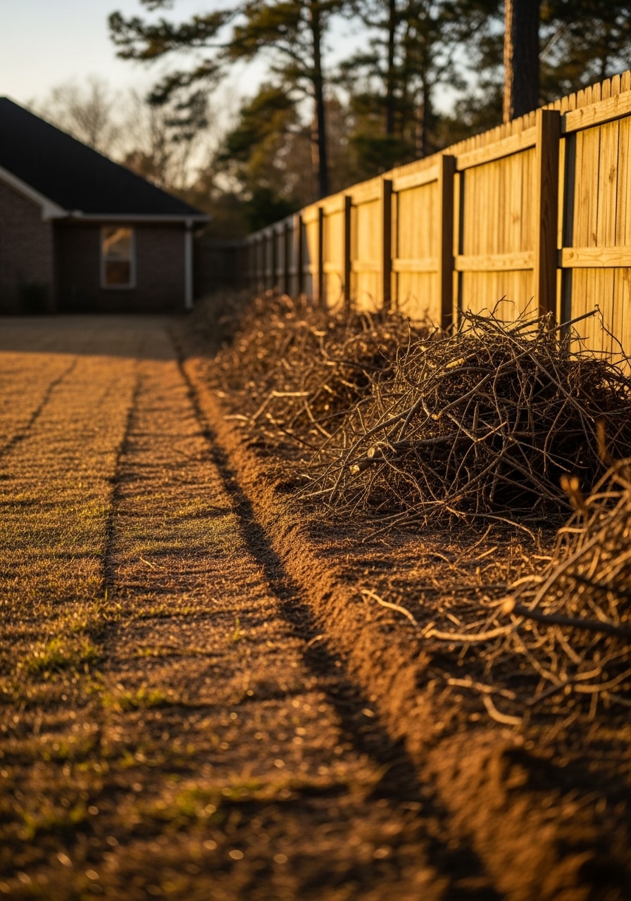 Close-up of quality workmanship on a Brookhaven home or business property.
